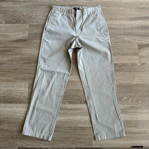 Calvin Klein Straight Leg Chino Pants Beige Khaki Tan Men's 30X30